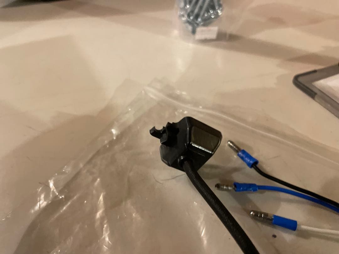 LED ヘッドライト kawasaki ZX25R 配線付き