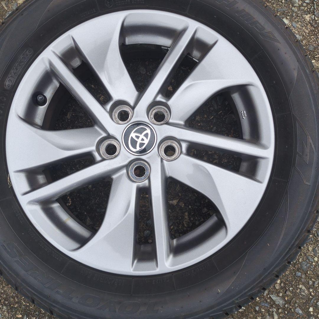 15インチ シルバー ホイールタイヤセット