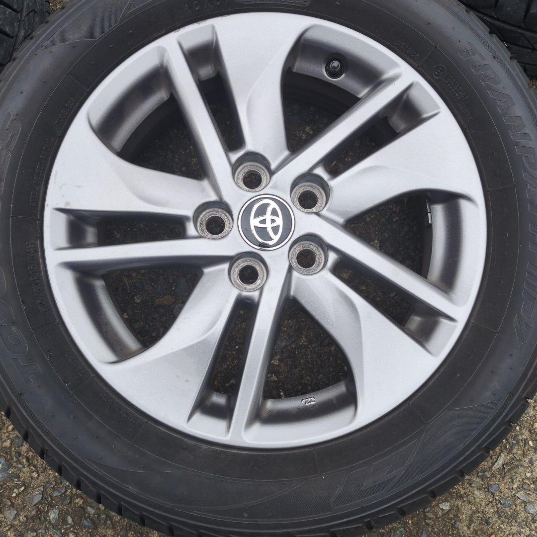 15インチ シルバー ホイールタイヤセット