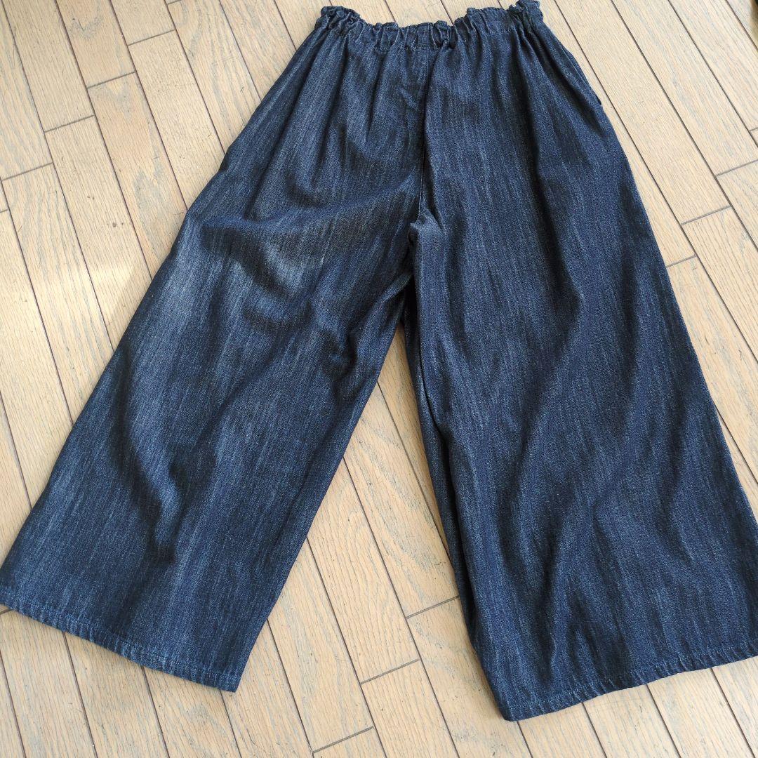 BLUE TRICK 新品未使用　ダークデニム ワイドパンツ