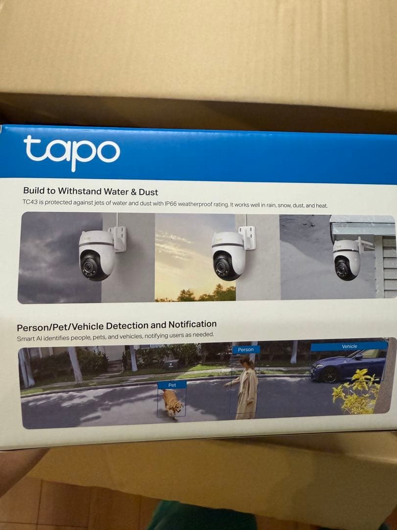 tapo TC43 500万画素 防犯カメラ 3K + Lexar 128GB