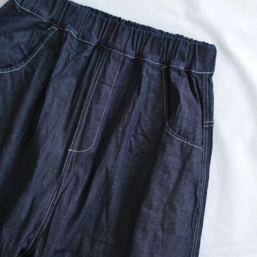 NARU ナル 8ozムラデニム ノッポパンツ インディゴ