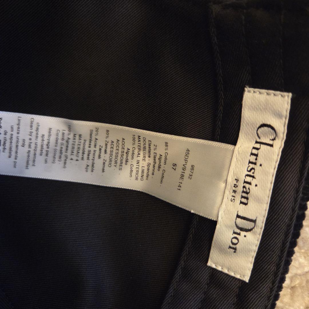 最終SALE　クリスチャン・ディオール　キャップ