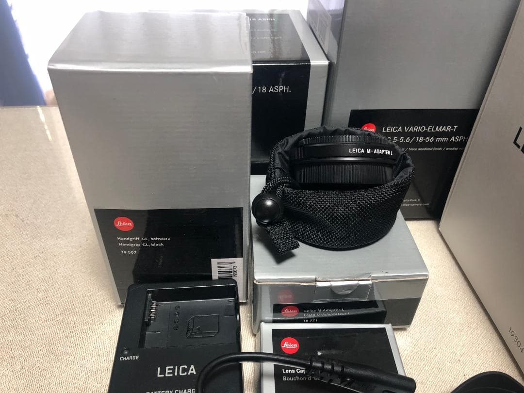 こだわりのLEICA CL ・Digitalフルセット! 純正レンズ3本他付き！