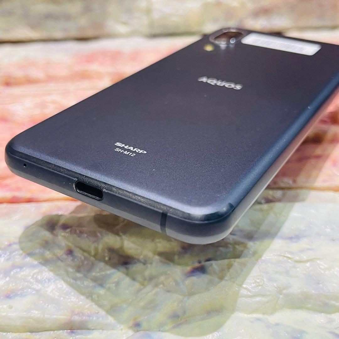 SIMフリー AQUOS sense3 64GB ブラック 電池良好