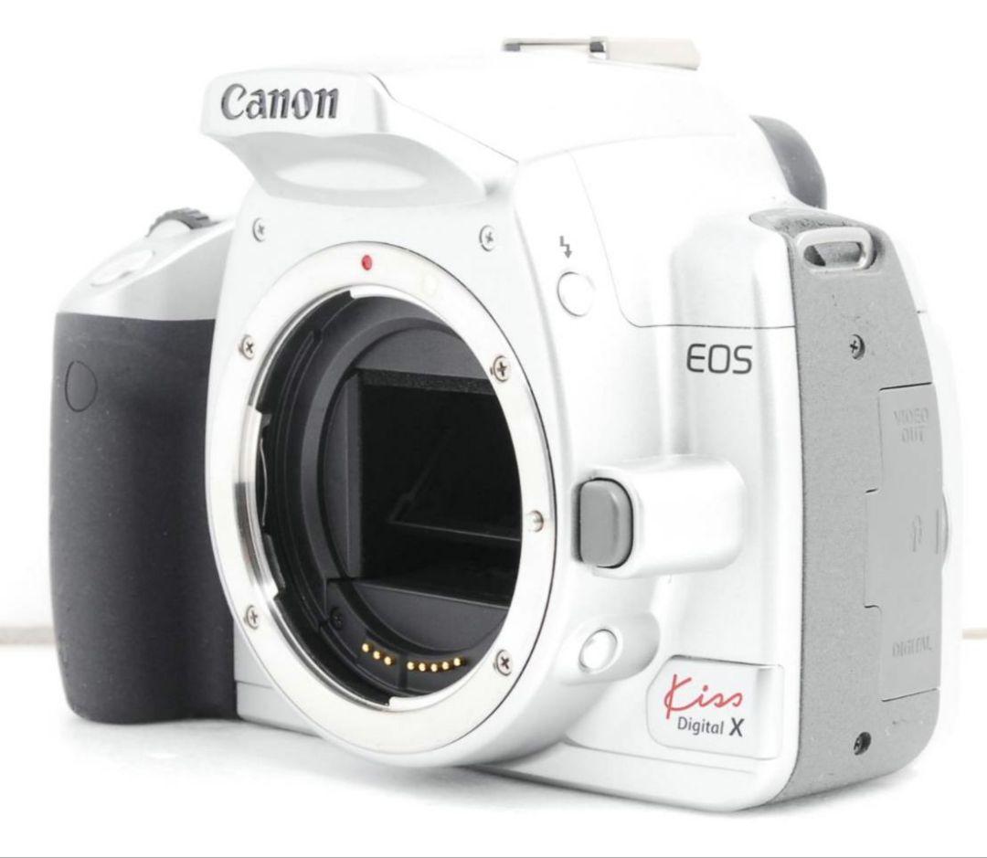 CANON　EOS　KissX　ダブルレンズ　初心者　キャノン　一眼レフ　超望遠