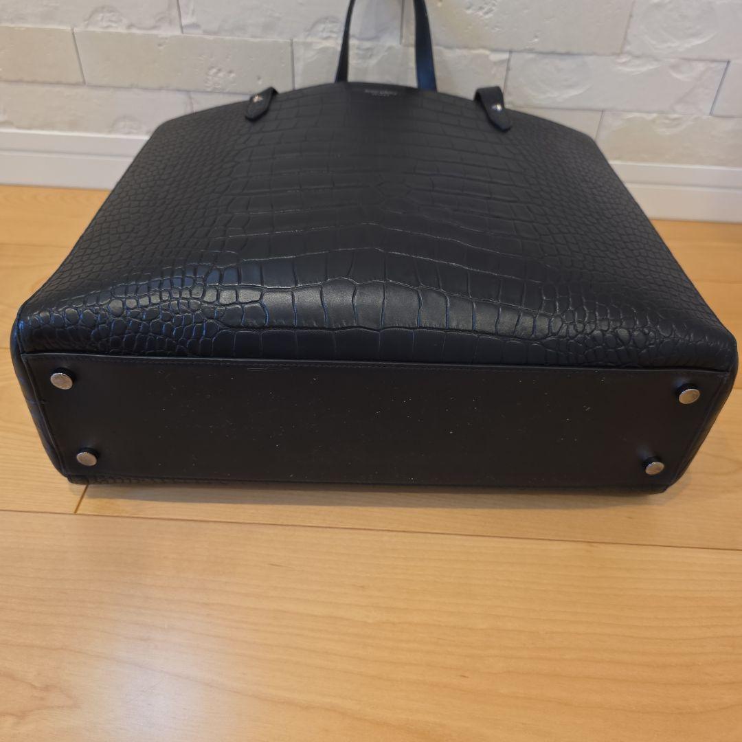 JIMMY CHOO クロコ型押しトートバッグ