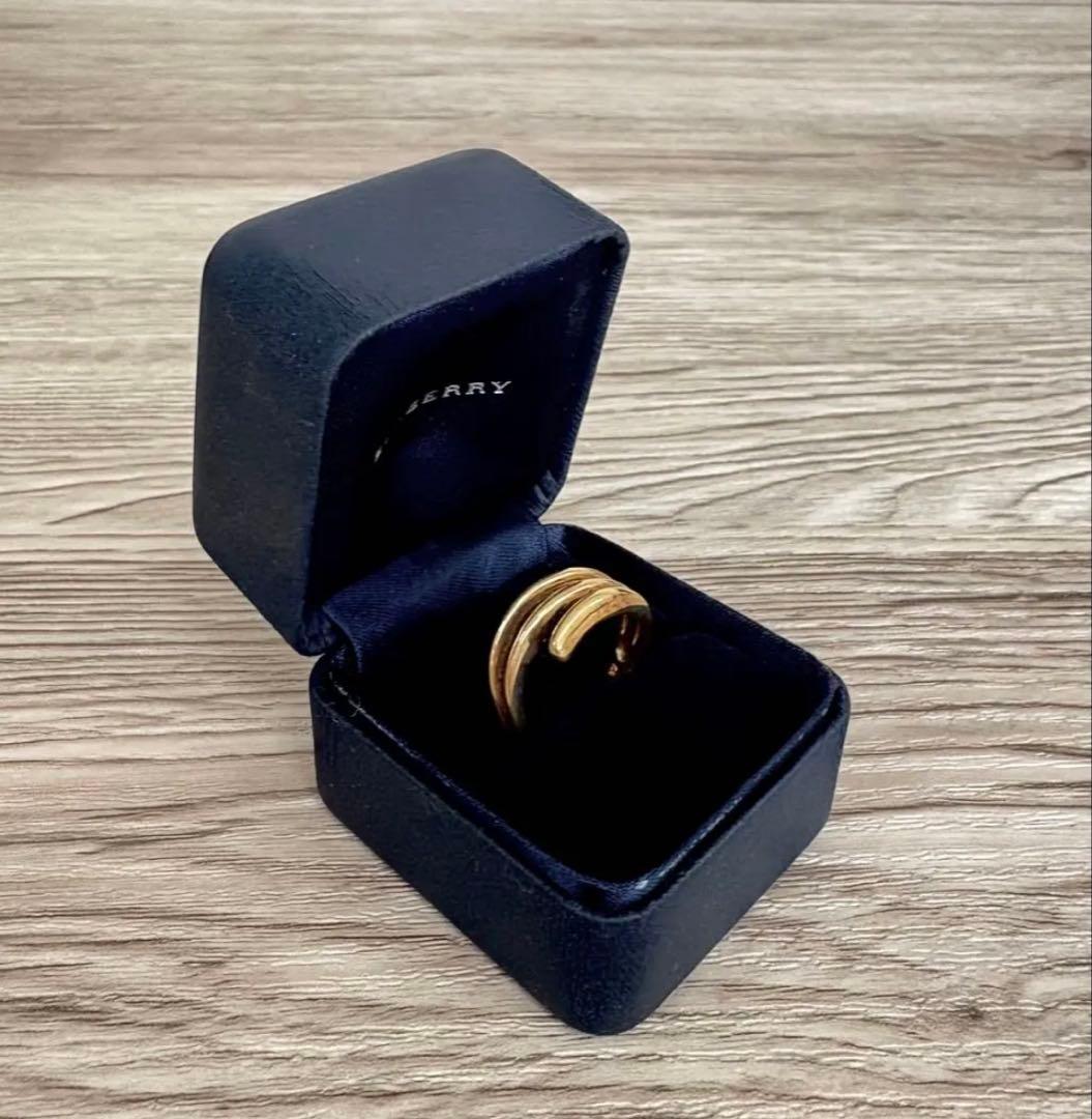 Burberrys バーバリー K18刻印 ゴールド　デザインリング