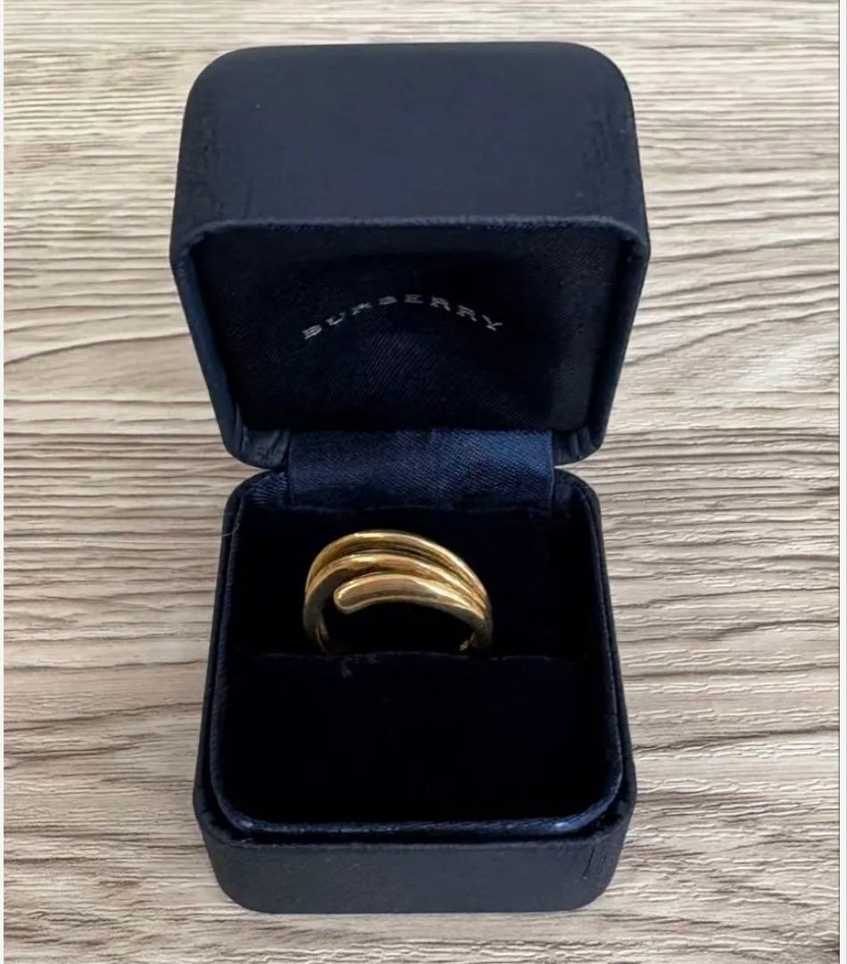 Burberrys バーバリー K18刻印 ゴールド　デザインリング