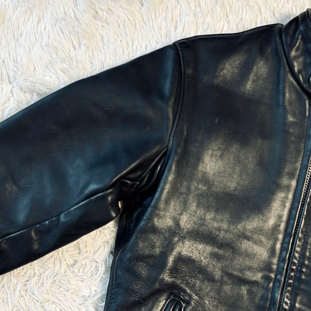 Schott ショット 641 ライナー付き シングルライダースジャケット 34