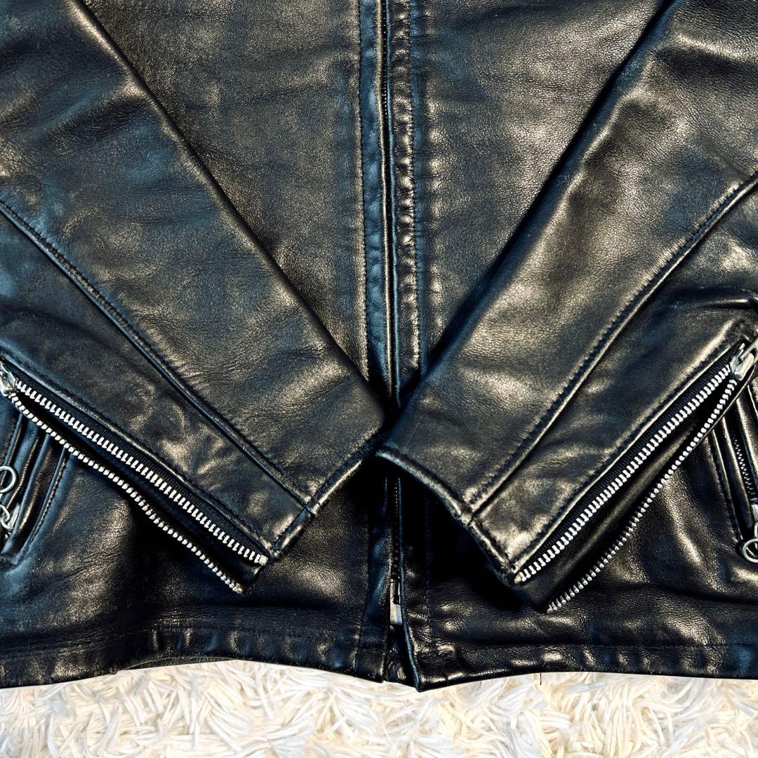 Schott ショット 641 ライナー付き シングルライダースジャケット 34