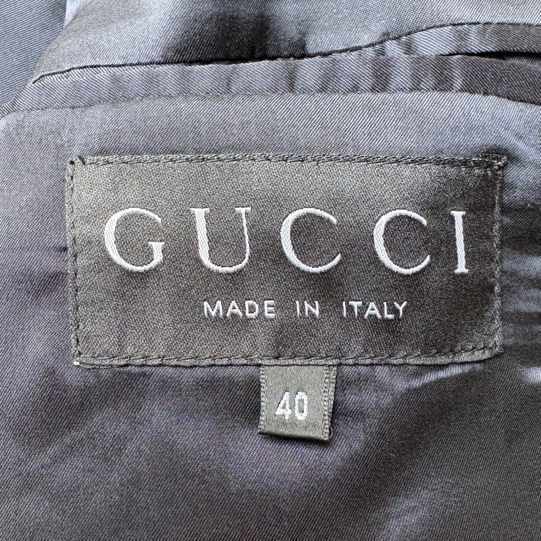 GUCCI グッチ 短丈 スウィングトップ ジップブルゾン 40