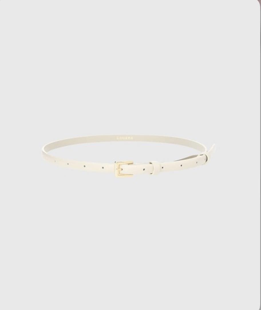 anuans プレーンナローベルト