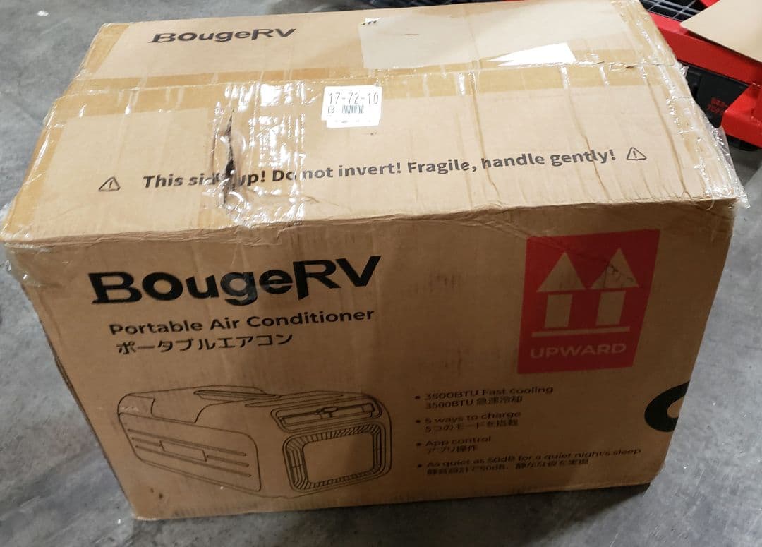BougeRV 3500BTU ポータブルエアコン