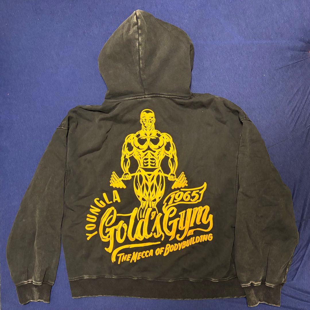 GOLD'S GYM ×  コラボ パーカー L 人気完売品