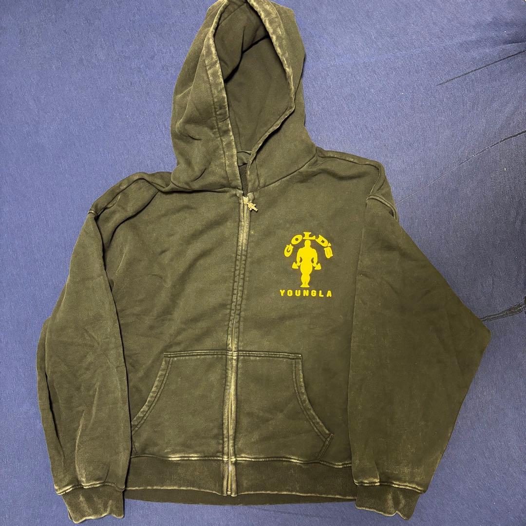 GOLD'S GYM ×  コラボ パーカー L 人気完売品