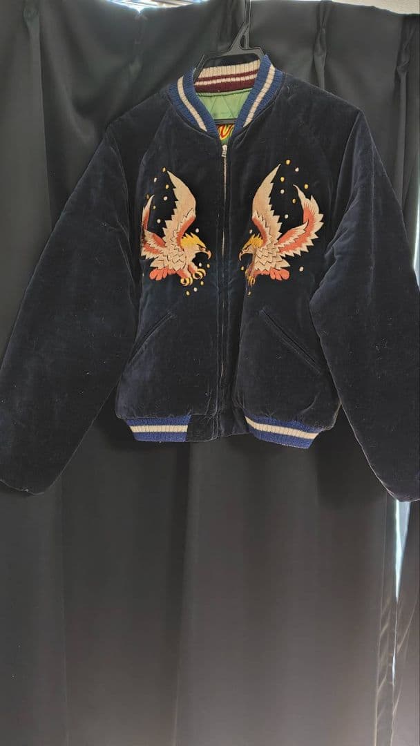 東洋　スカジャン　スペシャル　世界500着限定　港商 龍×笹虎