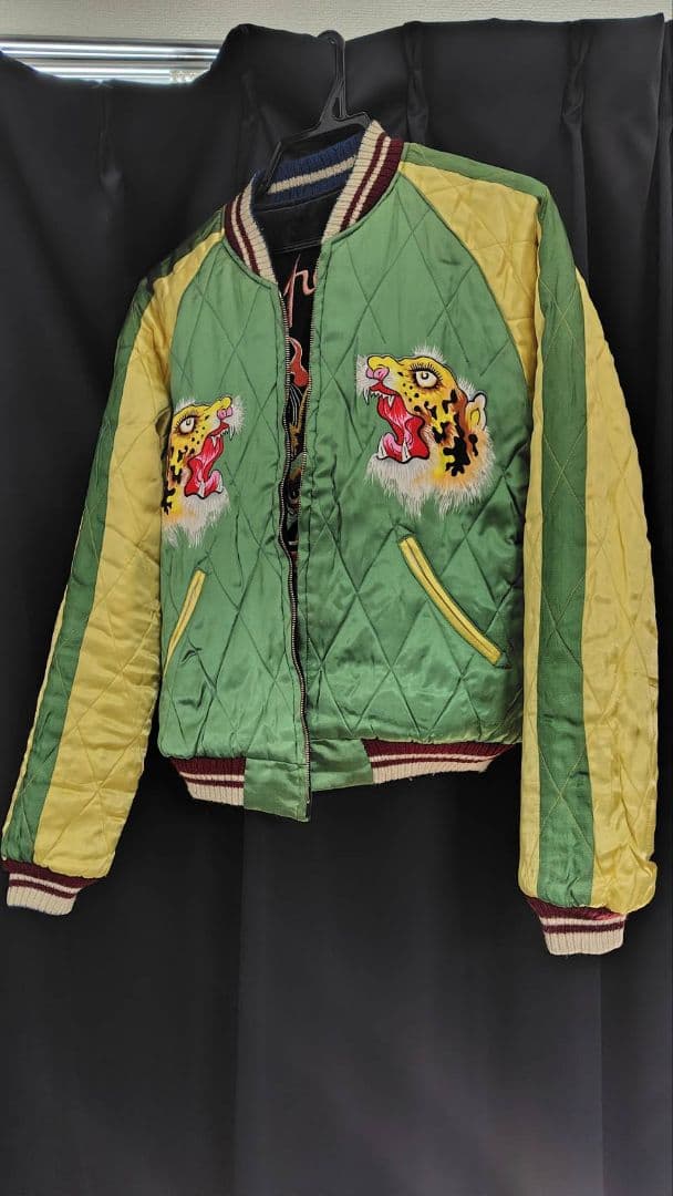 東洋　スカジャン　スペシャル　世界500着限定　港商 龍×笹虎