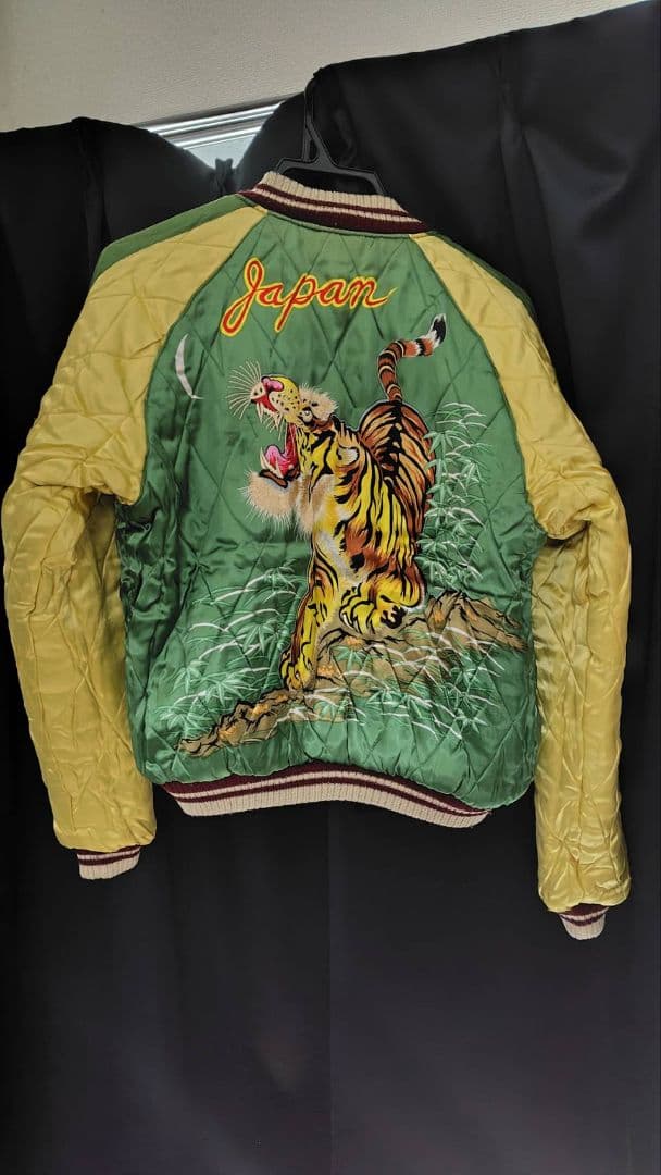 東洋　スカジャン　スペシャル　世界500着限定　港商 龍×笹虎