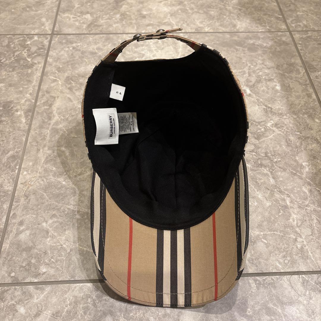 バーバリー ティッシ期 TBロゴ ノバチェック キャップ