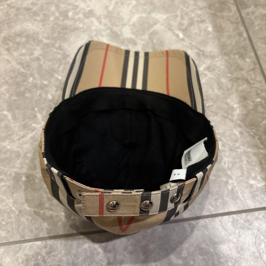 バーバリー ティッシ期 TBロゴ ノバチェック キャップ