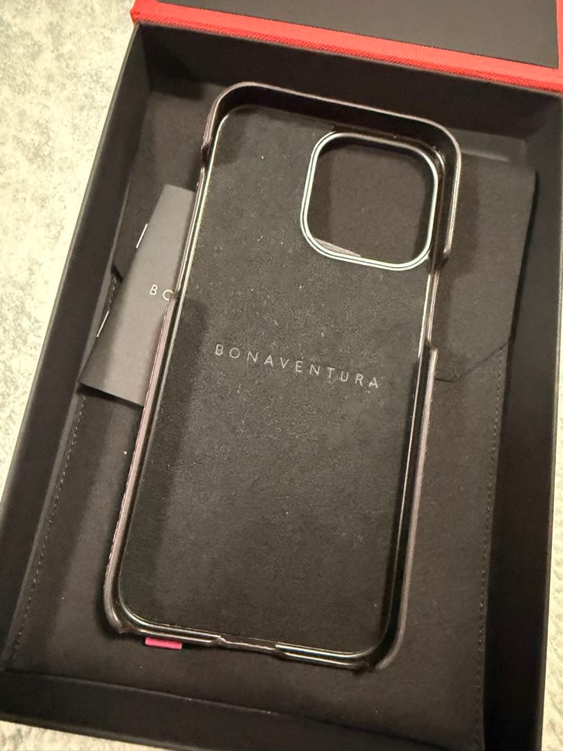 BONAVENTURA iPhone 15 Pro Max 用ケース ピンク系色