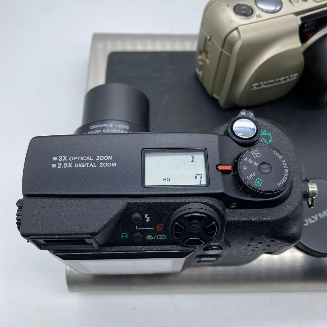 オリンパス　デヂタルカメラ　フィルムカメラセット