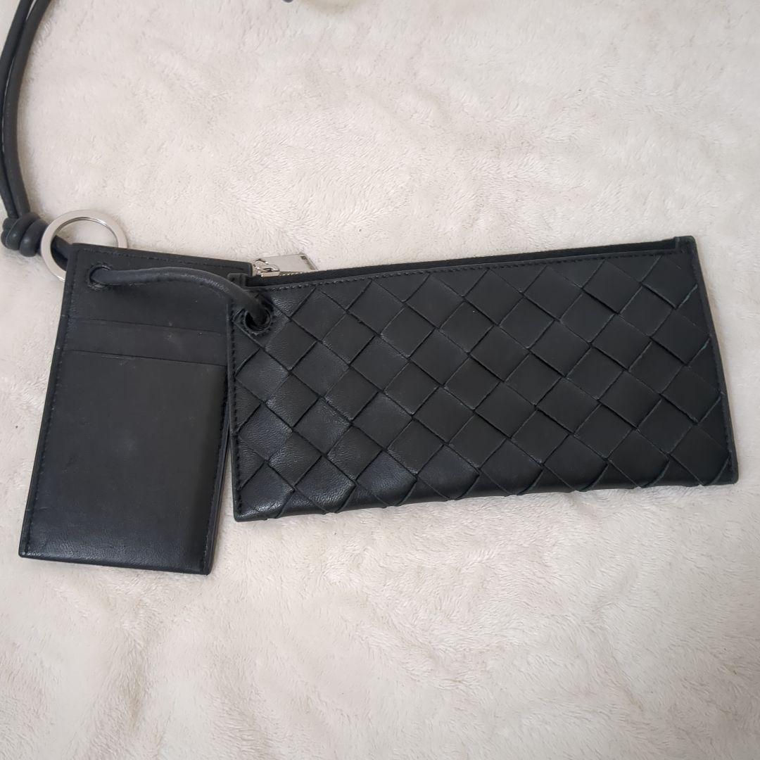 BOTTEGAVENETA　ウォレット　ネックストラップ　カードケース