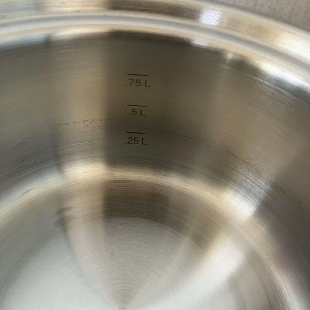 【 美品 】レインボークッカー プレミアム 片手鍋 13cm 蓋付き