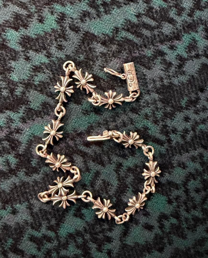 さ*か様 クロムハーツ タイニープラス ブレスレット 11LINK