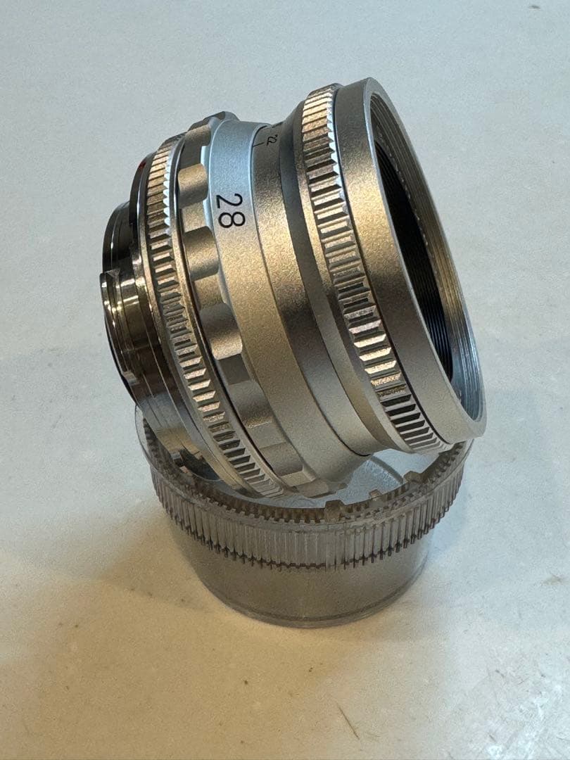 カ*読様 ContaxG Carl Zeiss Biogon Mマウント 28m