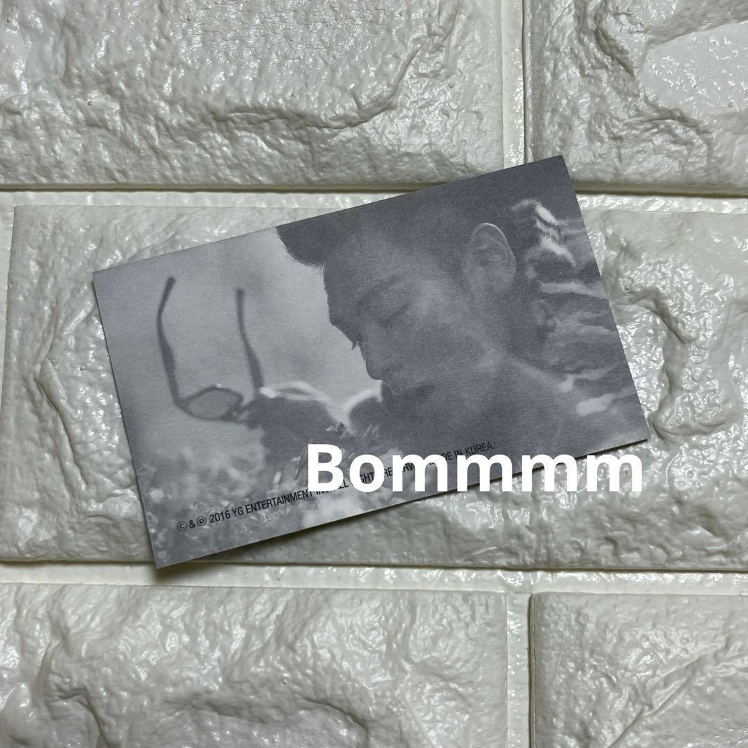 T.O.P TOP タップ　トップ　BIGBANG MADE 封入トレカ　カード