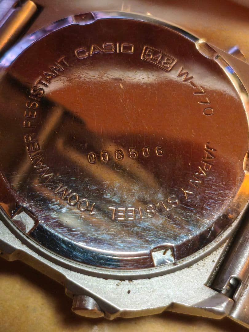 ヴィンテージ　カシオ548 W770 スクリューバック