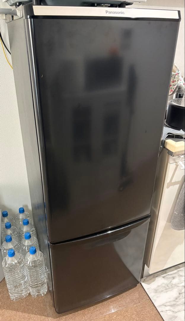 Panasonic 下冷凍式冷蔵庫 黒