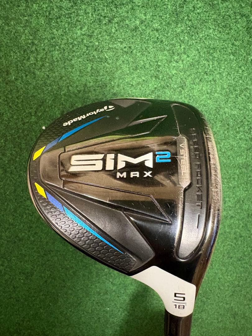 テーラーメイドSIM2MAXフェアウェイウッド5W美品