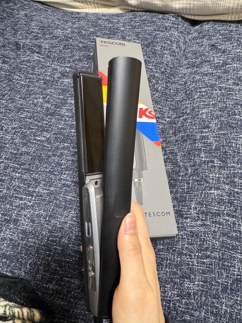 TESCOM スチーム機能付きストレートヘアアイロン