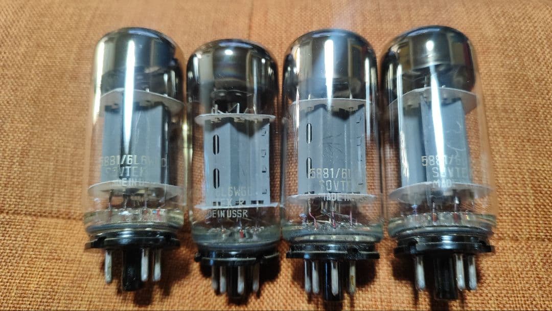 ソブテック ロシア管 真空管 5881 6L6GC 6L6WGC