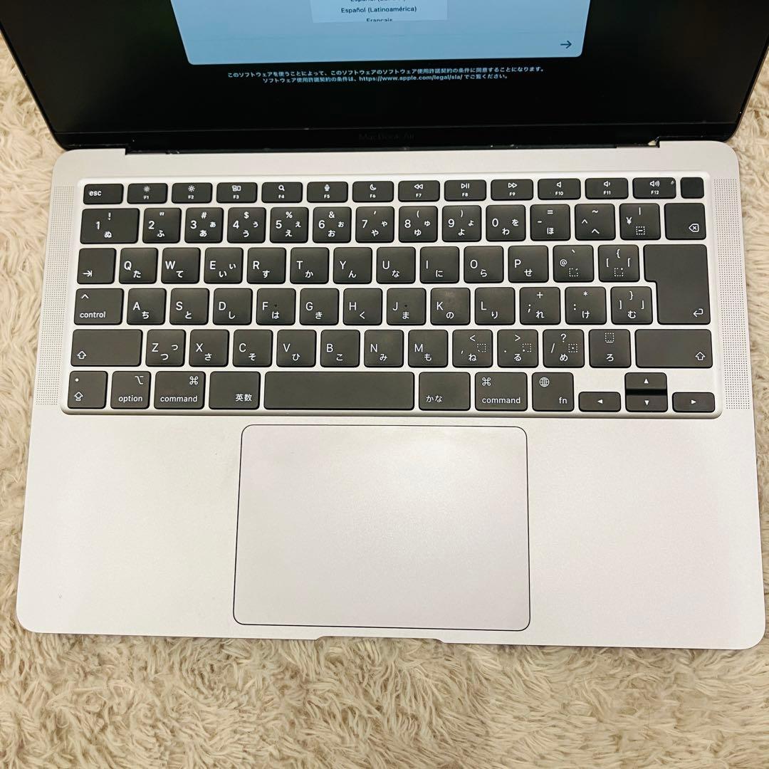 MacBook air M1 メモリ8GB SSD256GB スペースグレイ