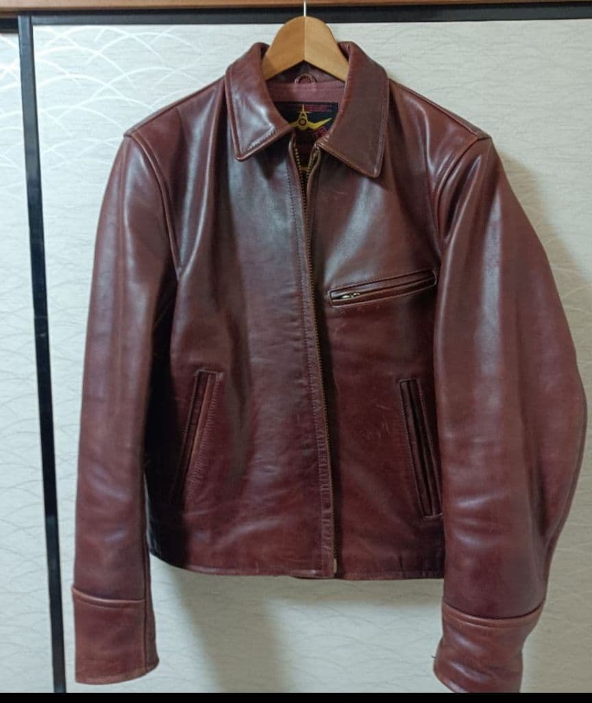 B-McCOY'S レザージャケット激渋です