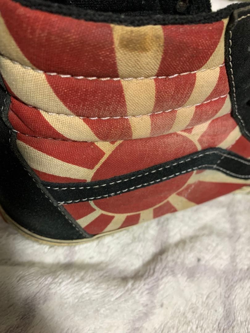 Vans Sk8-Hi HOSOIコラボ　旭日旗　スニーカー