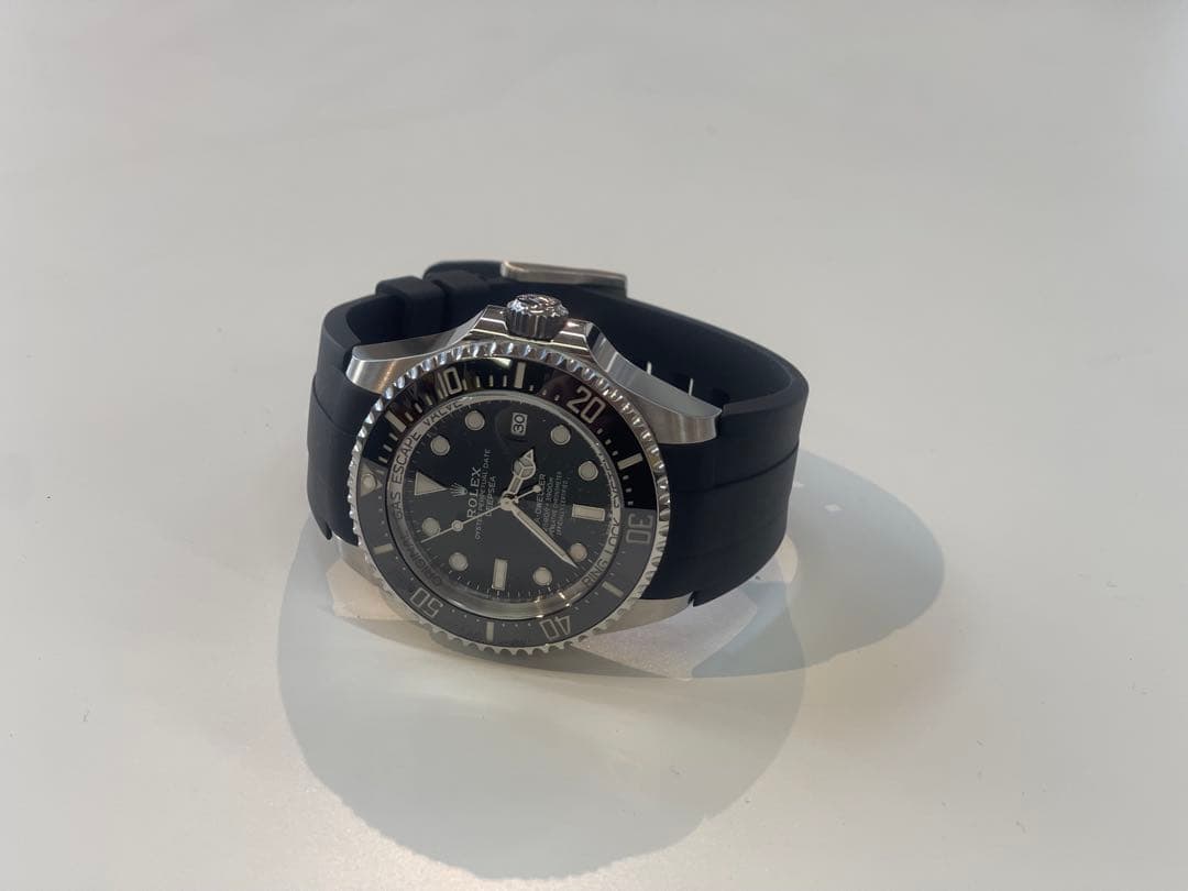 ラバーベルト ラバーb ロレックス　ディープシー用