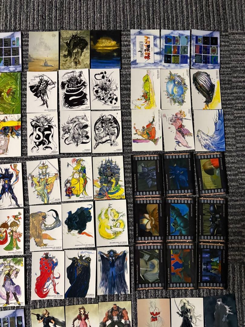 ファイナルファンタジーアートミュージアム1stエディションフルコンプ144枚