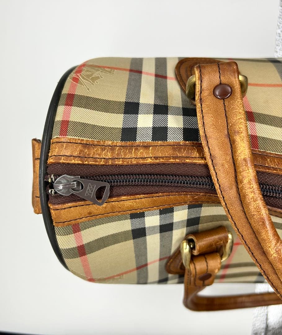 【希少】Burberry’s ノバチェック ボストンバッグ 英国製 ビンテージ