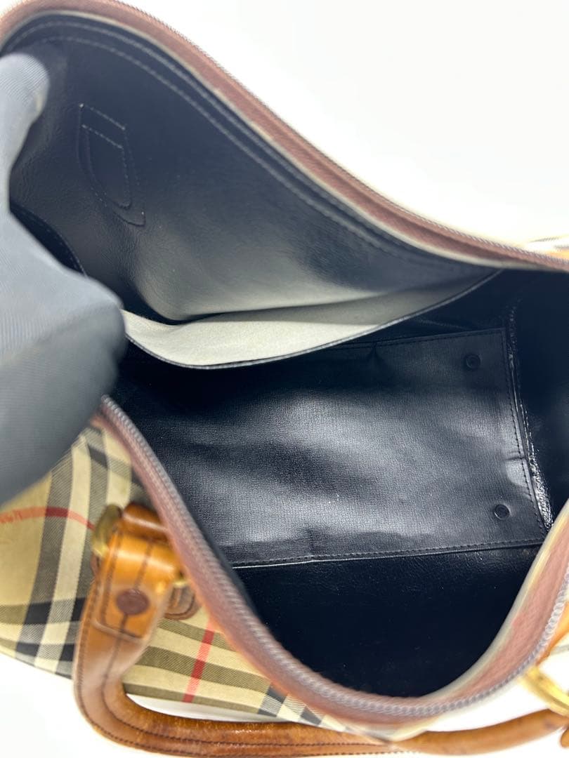 【希少】Burberry’s ノバチェック ボストンバッグ 英国製 ビンテージ