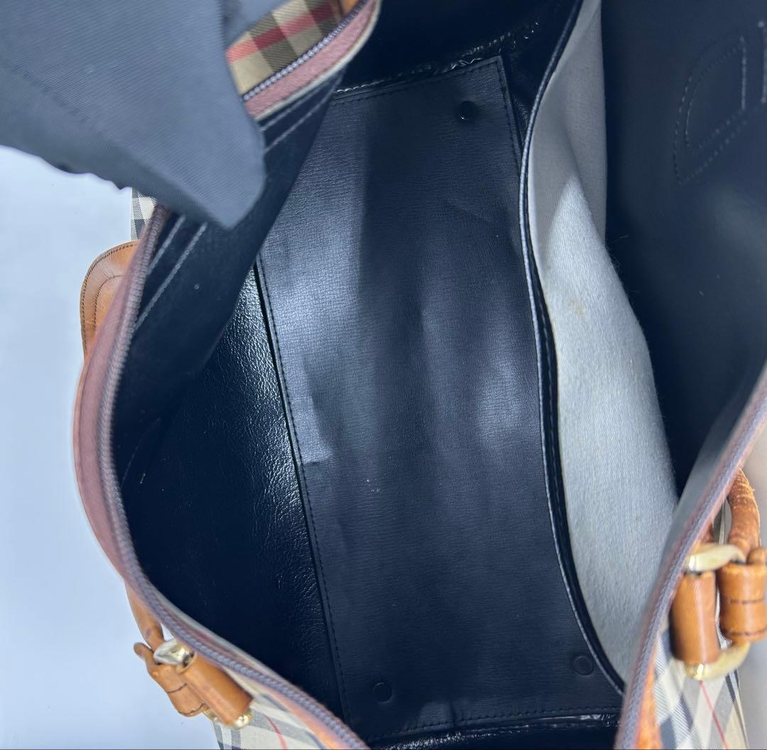 【希少】Burberry’s ノバチェック ボストンバッグ 英国製 ビンテージ