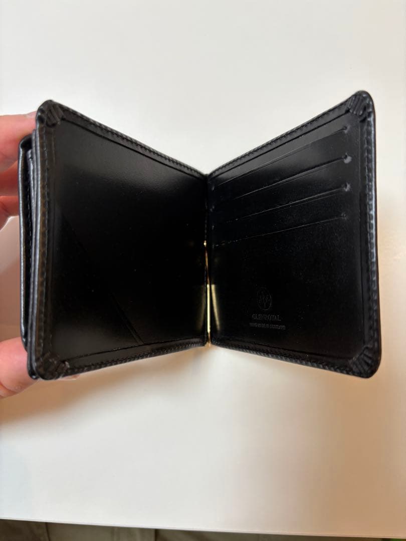 GLEN マネークリップ　ブラック