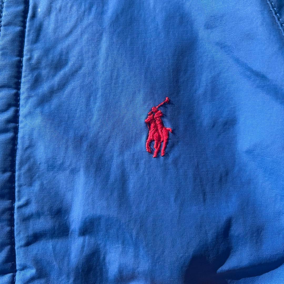 格安 ラルフローレン スイングトップ ナイロン フリース ドリズラー ブルー　L