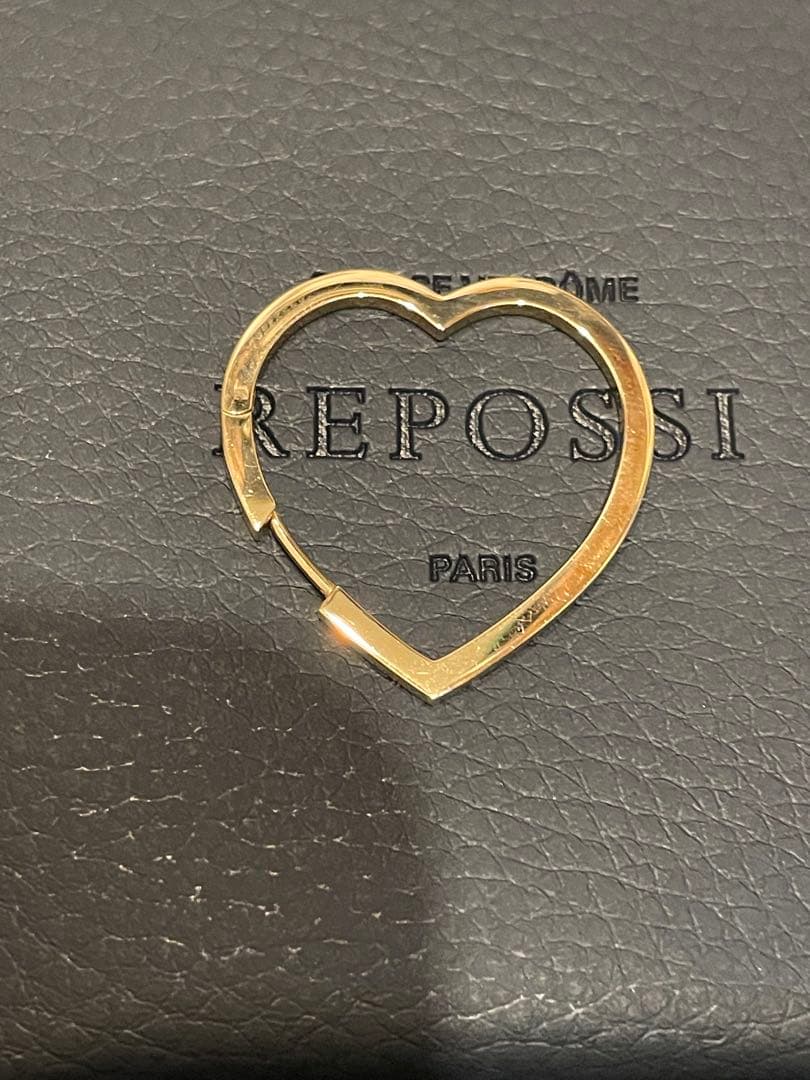 REPOSSI ハートピアス　片耳