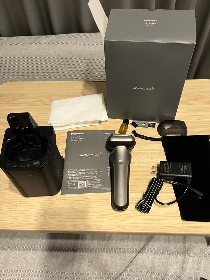 脱毛・除毛 Panasonic LAMDASH PRO5 ES-L570W-S