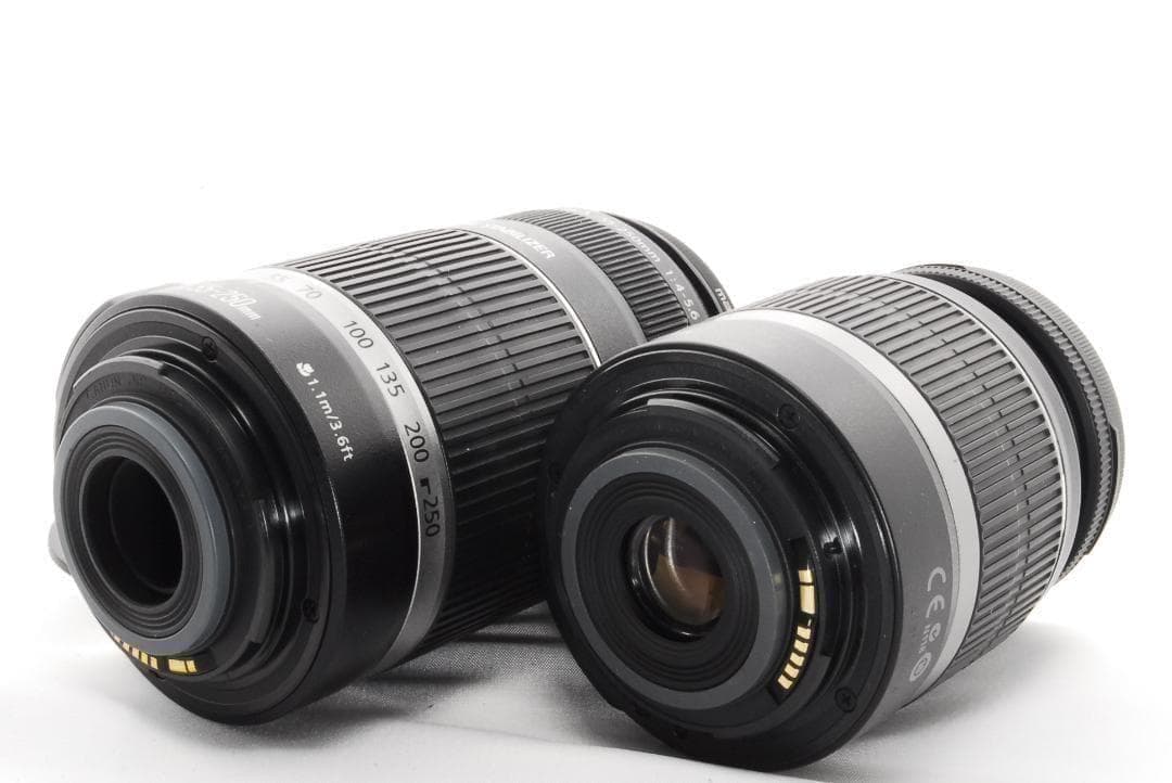 【ショット数121回】Canon Kiss X4 ダブルレンズセット